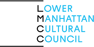 Blue and Black Logo of the Lower Manhattan Cultural Council